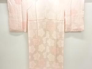 梅模様織出し長襦袢（刺繍衿付）